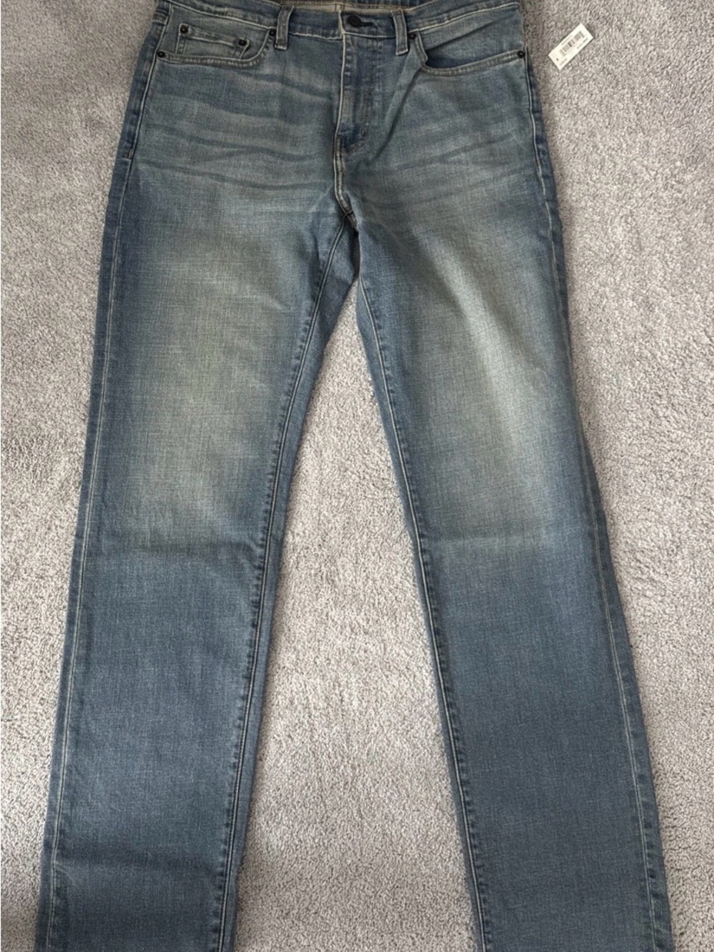 Amazon Essentials Men's Stretch Straight-Fit Jean Blue Size 34W 34L